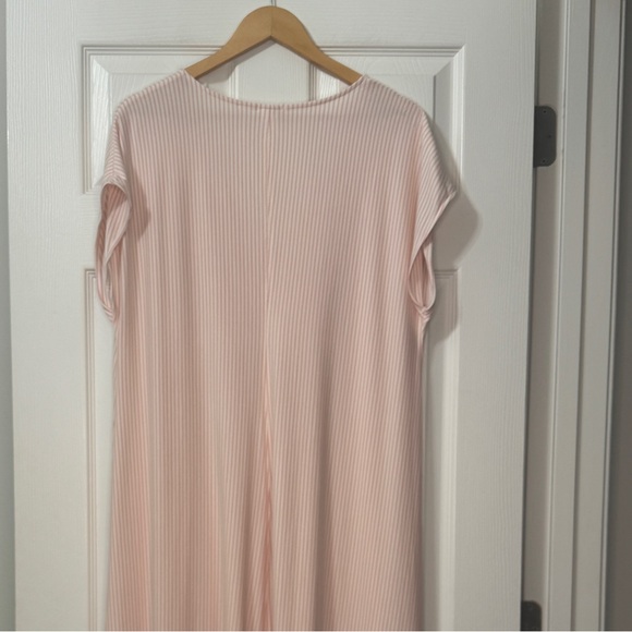 LAKE DreamKnit striped caftan nightgown - Picture 7 of 12